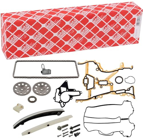febi bilstein 49409 Steuerkettensatz für Nockenwelle, TRITAN®-beschichtet , 1 Stück | Kompatibel mit: OPEL CORSA D, CORSA D Kasten/Schrägheck