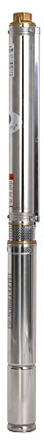 SHYLIYU Edelstahl Tiefbrunnenpumpe Tauchpumpe 2.5 Zoll, 250 W, 2800 L/H Garten/bewässerung oder Heimgebrauch Schmal Brunnenpumpen mit Schaltkasten