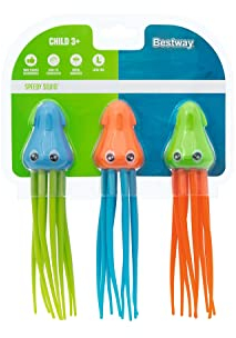Bestway Hydro-Swim™ Tauchfiguren für Kinder, Tintenfisch, ab 3 Jahren