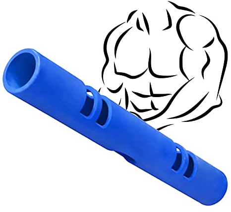 8kg Fitness Träningsrör, Yoga Kolumn Med Flera Träningsfunktioner, Hantel Barbell Fitness Utrustning Blå