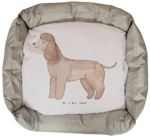 Mr. & Mrs. Panda Hundebett Irish Water Spaniel Lebensretter - Geschenk, Körbchen, Hundekissen, Hundesofa, Jagdhund, Hundebettchen, Hund
