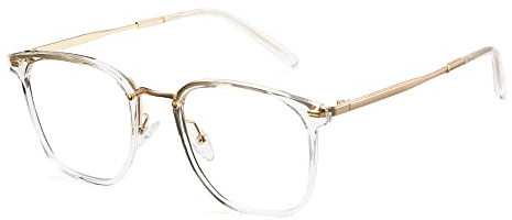 Cyxus Deko Brille Damen Herren Ohne Stärke mit Blaulichtfilter Mode Stil für PC TV Tablet