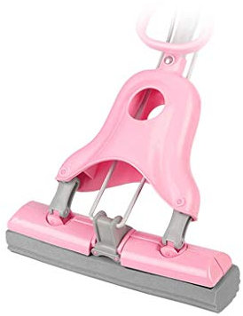 Trapeador - Trapeador de Esponja con Cabezal de Esponja súper Absorbente, Mango de Acero Inoxidable, trapeador con absorción de Agua Superior Commemoration Day