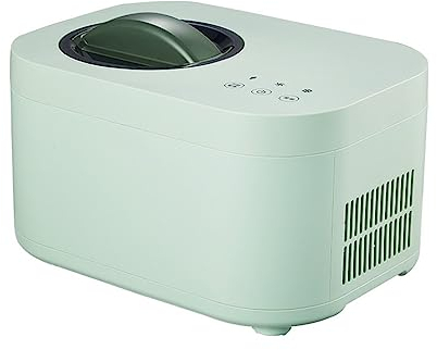 GRFIT Turbine a Glace Machine à crème glacée Bleue Allemande ménage Petit entièrement Automatique Auto-fabriqué Froid Doux cône Machine à crème glacée Fabricant de crème glacée Sorbetière (Color : B)