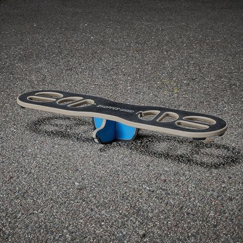 MTB Hopper CORE Balance Board aus Holz für Liegestütz und Oberkörpertraining – Balance Trainer mit Griffen, Wackelbrett für Haltung, Rehabilitation & Yoga – Rumpf- und Brusttrainingsgerät für zu Hause