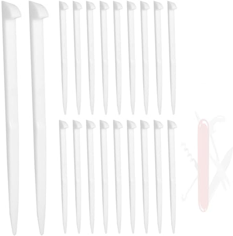 BOXOB 20uds Palillos para Navaja Suiza Victorinox 91mm 3 1/2 & 2, Piezas Repuesto Accesorios Navaja de Bolsillo para Uso Diario Limpieza de Dientes