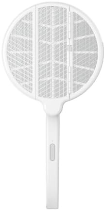 Fangxuee Matamoscas Eléctrico Plegable 2 en 1 con Lámpara de Atracción Automática, Recargable y Portátil.
