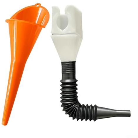 Entonnoir pliable avec large ouverture et filtre intégré, entonnoir à huile flexible pour changement de liquide dans les automobiles, les machines industrielles et les équipements d'extérieur