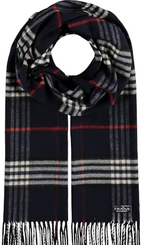 FRAAS Cashmink Schal 35 x 200 cm - Weicher als Kaschmir - Schal kariert für Damen und Herren - Perfekt für Herbst und Winter Blueprint