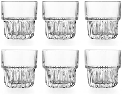 Libbey Vaso Everest - 355 ml / 35,5 cl – 6 unidades - apilable - aptos para el lavavajillas