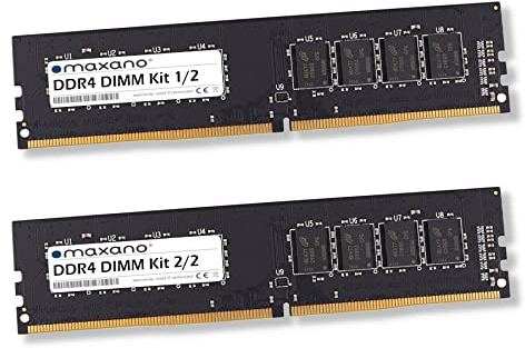 Maxano 64GB Kit 2X 32GB RAM Speicher DDR4 2400MHz DIMM kompatibel mit Gigabyte Mainboard GA-H110M-HD2, GA-H110M-M.2, GA-H110M-S2, GA-H110M-S2H, GA-H110M-S2HP
