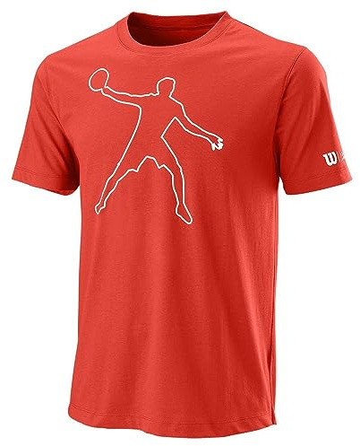 Wilson Bela Tech Tee II Fiesta L T-Shirt für Herren