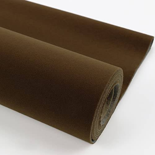 HARICSET 150 cm Breit Bastelfilz Selbstklebend Kinder Vliesstoff Stoff Filzplatten zum Filzuntersetzer Basteln Nähen DIY Patchwork(Size:1.5 * 2m,Color:Bronze)
