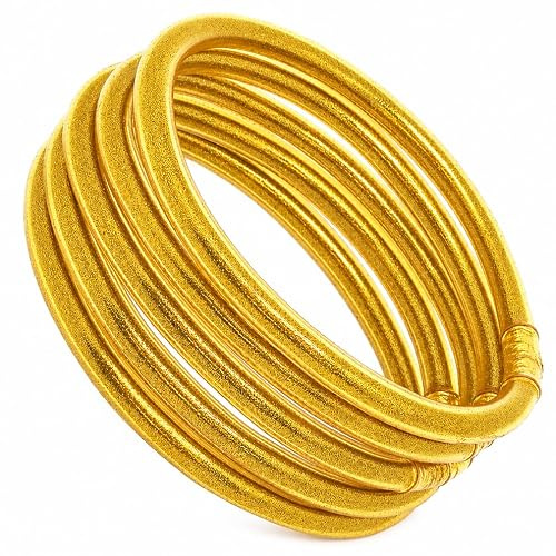 Goldbrot-Armbänder mit echten goldenen Blättern, Armband für Damen, Sommer, Goldbrot, Glücksbringer, Glücksbringer, goldene Armbänder, 5 Stück