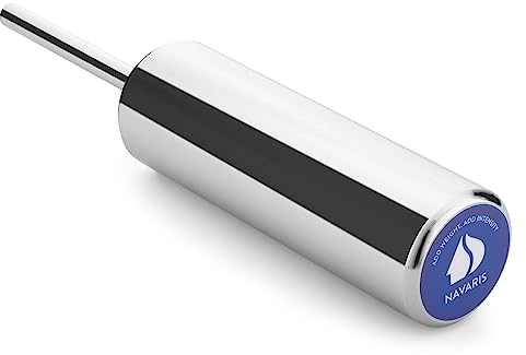 Navaris Gym Pin Extender - Ø 10 mm - Weight Stack Extender For Cable Machine - Durable & Long Steel Lifting Pin - Fitness Equipment for Gym or Home Training