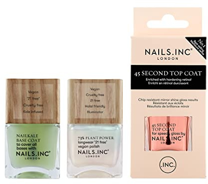 Nails.INC Nagelset Glow For Good Nails, 3-teiliges Set