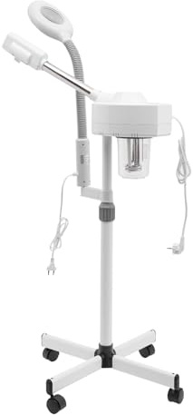 Máquina de vapor facial 2 en 1 máquina de vapor facial profesional máquina de vapor facial máquina de vapor de ozono máquina de vapor facial sauna 5 veces lupa máquina de vapor