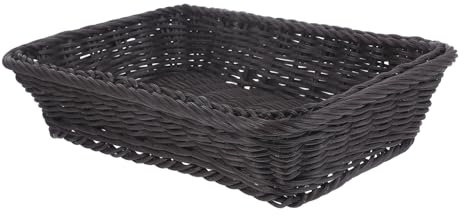 CHILDWEET Cestino Da Pane Woven Portapane Multifunzionale Per Cucina e Tavolo Da Pranzo Cestino Decorativo Rattan Per Frutta e Oggetti Vari Capacità Ampia