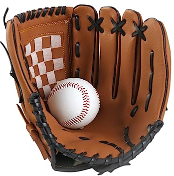Anneome Verdickter Baseballhandschuh Für Infielder Softballhandschuhe Unterstützung Der Linken Hand 11 5 Zoll Bequem Für Kinder Und Erwachsene
