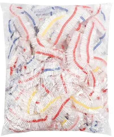 AYVRUOP sacchetti copri alimenti con elastico,sacchetti per conservare freschi,sacchetti di conservazione,100 pezzi, per la protezione degli alimenti in cucina e la conservazione delle verdure