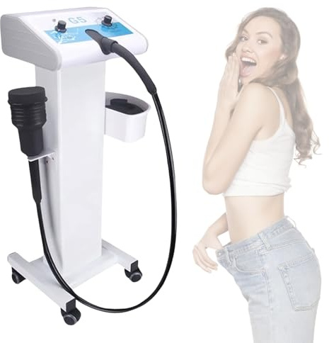 HTYSCUL Professionelles 5 Köpfe Vibrationsmassagegerät für Körperformung und Fettverbrennung – Elektrische Schönheitsausrüstung für Cellulite-Behandlung und Erholung
