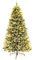 250 LED PE&PVC künstlicher Weihnachtsbaum (Ø ca. 85 cm) mit Schnee,180CM,1000 Zweigspitzen, Metallgelenke & klappbarer Ständer, Xmas Baum für Büro, Zuhause, Geschäft, Party, Feiertagsdekoration