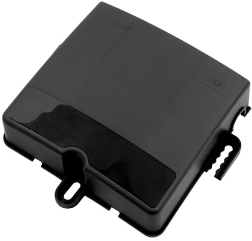 1STec Black Junction Cover All Replacement Box Lid to hide/Tidy up damage or missing Virgin Media BT Telephone Solar MC4 connectors Main TV Fibre Broadband Cables Splitters and external wire joints