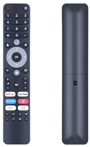 TCNOUMT Neu Ersatzfernbedienung Kompatibel mit PEAQ OK. CHIQ TV PTV32GH-5023C, PTV32GH-5024C, OTV 50AU-5023C, OTV43AU-5023C, OTV50AU-5023C, OTV40GF-5023C