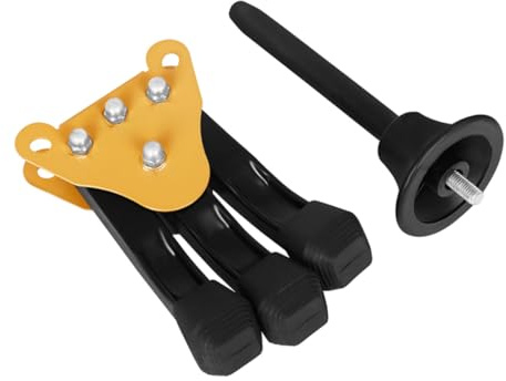 SUPVOX Supporto per Clarinetto e Flauto Treppiede Pieghevole per Oboe e Sassofono Accessorio Portatile in Metallo Gambe Stabilizzanti