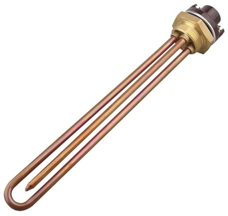Elektrischer 220-V-Wassererhitzer Mit Thermostat-Temperaturregler, 1 1/4-Zoll-Gewinde, DN32-Heizelement(800w)