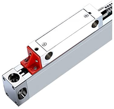 Righello For Reticolo Tavolo Display Digitale Sensore Di Spostamento Ad Alta Precisione Fresatrice Universale Rettificatrice Righello For Reticolo Elettronico 0-1000mm(Stroke 1000mm Resolution 5μm)