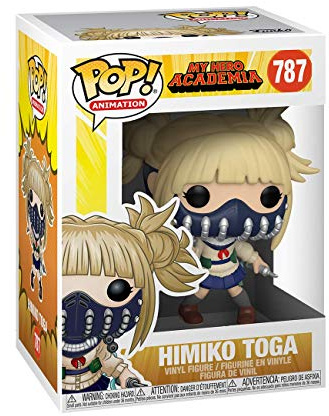 Funko Pop! Animation: My Hero Academia (MHA) - Himiko Toga mit Face Cover - Vinyl-Sammelfigur - Geschenkidee - Offizielle Handelswaren - Spielzeug Für Kinder und Erwachsene - Anime Fans