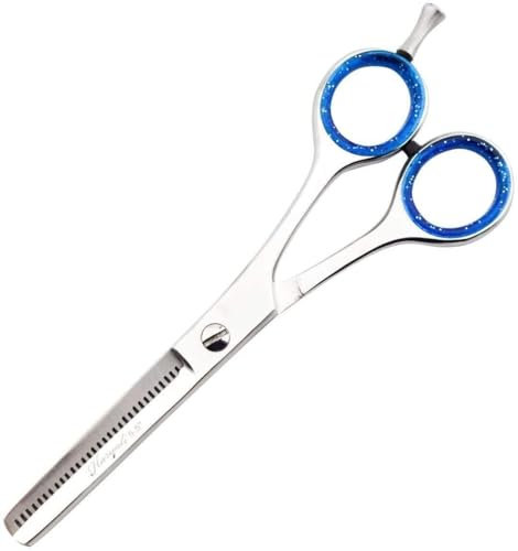 Hairdressers Thinning Scissors- 5.5 Inch Barber Scissors Hair- Sharp Haircut Hairdressing Scissors Kit for Women Men