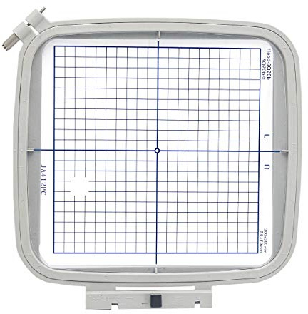 Sew Tech SQ20B Stickrahmen für Janome Memory Craft 500E 400E 550E 450E Elna Expressive 830 830L 200 mm x 200 mm