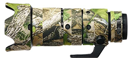easyCover - Lens Oak - Objektivschutz - Schutz für Ihr Kameraobjektiv - Nikkor Z 70-200mm f/2.8 VR S True Timber HTC - Camouflage