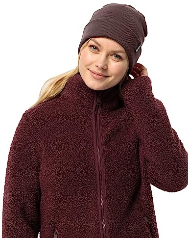Jack Wolfskin Unisex Rib Beanie-Mütze, Boysenberry, Einheitsgröße