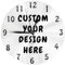 Reloj con foto personalizado, redondo personalizado con texto fotográfico, reloj redondo personalizado, reloj de pared personalizado, regalo para la familia, Navidad, boda, día de San Valentín, cumple