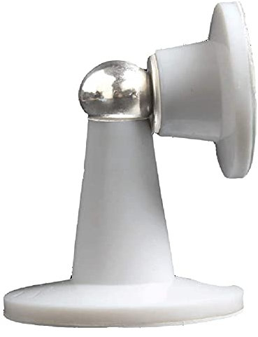 QRFMWRYO Türstopper Silikagel-Türstopper Starker magnetischer Anti-Kollisions- und leiser Tür-Saug-Wand-Türschutz for Badezimmer und Schlafzimmer 3 Farben Stoppt (Color : Bianco)