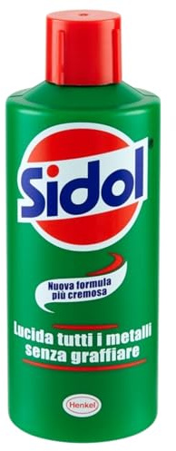 Crema Abrillantadora de Metales, Abrillanta Todos los Metales Sin Arañazos 150ml (Unidad)
