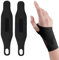 Biluer Handgelenk Bandagen, 2 PCS Handgelenkstütze Bandage Handgelenk Handbandage Handgelenk Handgelenk Bandagen Gym Geeignet Für Sport Und Fitness,Hausarbeit (Schwarz)