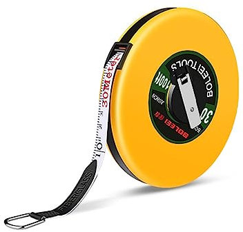 Metro a nastro morbido 20/30/50 m Nastro di misurazione accurato con doppio rullo righello morbido per la costruzione