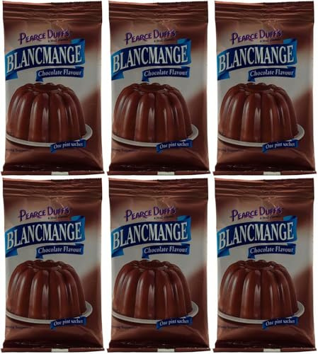 Blancmange Chocolate Flavor, 41g – Pack of 6 | Creamy Dessert Mix | Quick & Easy to Prepare