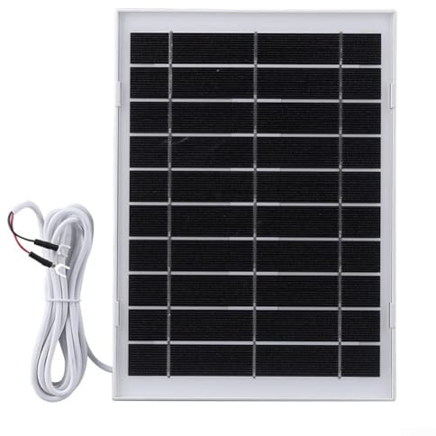 Power Up Your for Ring Video Doorbell Reliable Solar Charger with U Shaped Connector for Models 4 2(White)