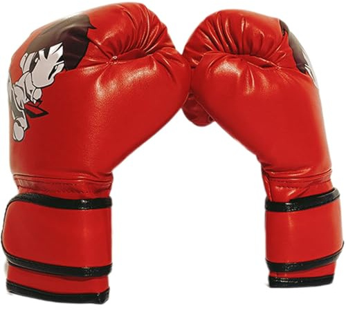 Gants en boîte pour en Gants de Boxe en Cuir pour, idéaux pour Le Kickboxing, Le Muay Thai, Le MMA et la lumière heimtraining et l'équipement de Sparring Pratique pour Les garçons et