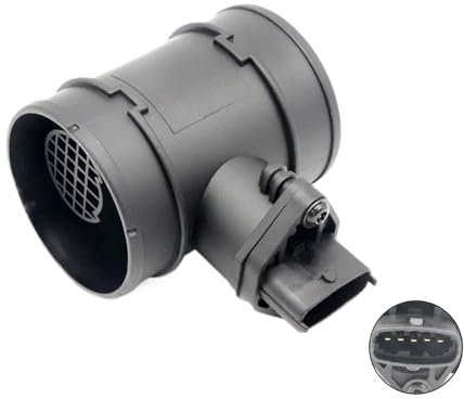 Lufttemperatursensor MAF LUFTMASSENMESSER Sensor 0281002478 / Passend für Vauxhall Opel Astra G Zafira A 2.0 2.2 DTI 93171527 93171627 24437502 Luftmassenmesser