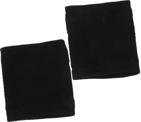 DEARMAMY Muñequeras Deportivas de Compresión para Fútbol y Softball, Hechas de Algodón Peinado y Spandex, Cojín Elástico y Diseño Transpirable, Paquete