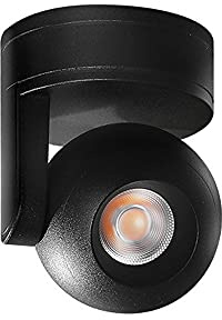 Foco de Techo LED direccional con Acento, lámpara de Techo Ajustable, Kit de iluminación de riel Fijo Moderno, focos de Techo de 5 W para Oficina, Eventos y galerías.