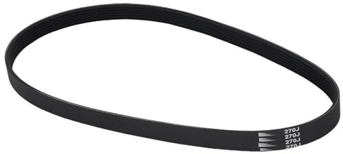 Correas transmisión Moto Correa Multicuña Micro V para Transmisión Eléctrica Industrial Correa Multicanal 490J-PJ1245 Y 495J-PJ1257 Correa transmisión(495J-PJ1257,5ribs)