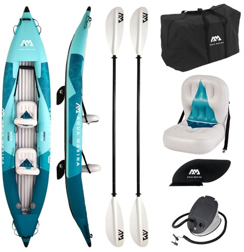 Aqua Marina Betta 412 aufblasbares Kajak Set 2 Personen 412 cm Kanu Boot