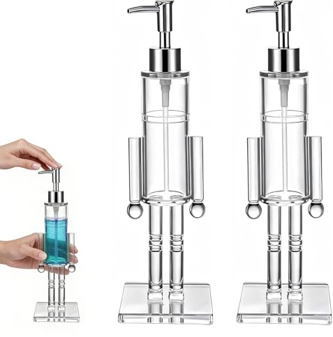 xolear 2 Pièces Casse Noisette Distributeur Savon 100ml Rechargeable